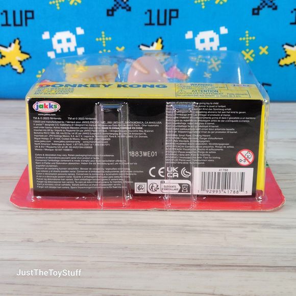 Jakks Pacific Super Mario Donkey Kong 4" World of Nintendo Collectible Figure - Picture 3 of 6